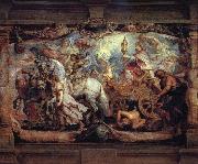 Peter Paul Rubens Triumph of Curch over Fury,Discord,and Hate